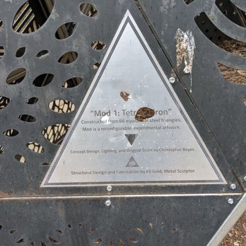 Mod 1 Tetrahedron - Mod 1: Tetrahedron, Memphis - Public Art Near Me - Memphis, Tennessee Mod 1 Tetrahedron - Mod 1: Tetrahedron, Memphis - Public Art Near Me - Memphis, Tennessee
