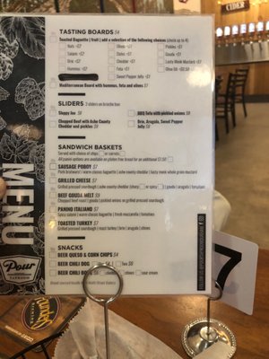 Menu photo 2 Pour Taproom - Durham Durham, NC