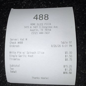 Home Slice Pizza - Pizza Near Me - Austin, Texas
