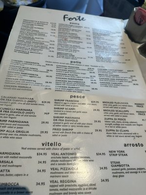 Menu photo 1 Forte Pizzeria Caldwell, NJ