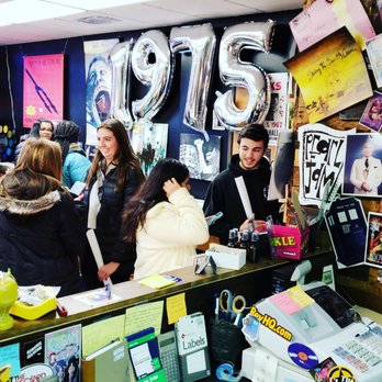 The Record Lounge - Hosting a listening party for the band The 1975s newest vinyl. The place was packed - Music & DVDs Near Me - Lansing, Michigan