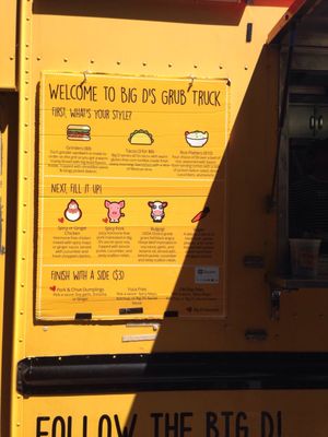 Menu photo 3 Big D's Grub Truck New York, NY