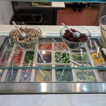 Freshii - a salad bar with a variety of salads - Salad Near Me - Edmonton, Alberta Freshii - a salad bar with a variety of salads - Salad Near Me - Edmonton, Alberta