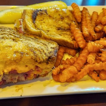 Mason's Eatery & Pub - Ruben sandwich and sweet potato fries. - Burgers Near Me - Kenosha, Wisconsin Mason's Eatery & Pub - Ruben sandwich and sweet potato fries. - Burgers Near Me - Kenosha, Wisconsin