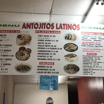 Antojitos Latinos - Menu - Mexican Near Me - Fort Worth, Texas Antojitos Latinos - Menu - Mexican Near Me - Fort Worth, Texas