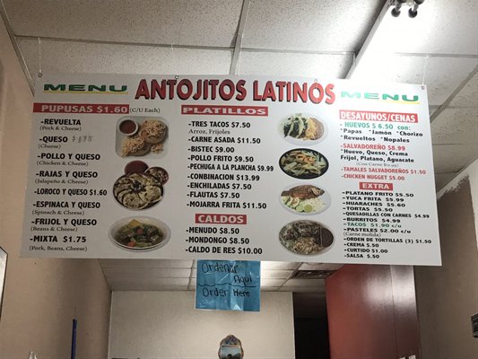Menu photo 1 Antojitos Latinos Fort Worth, TX Menu photo 1 Antojitos Latinos Fort Worth, TX