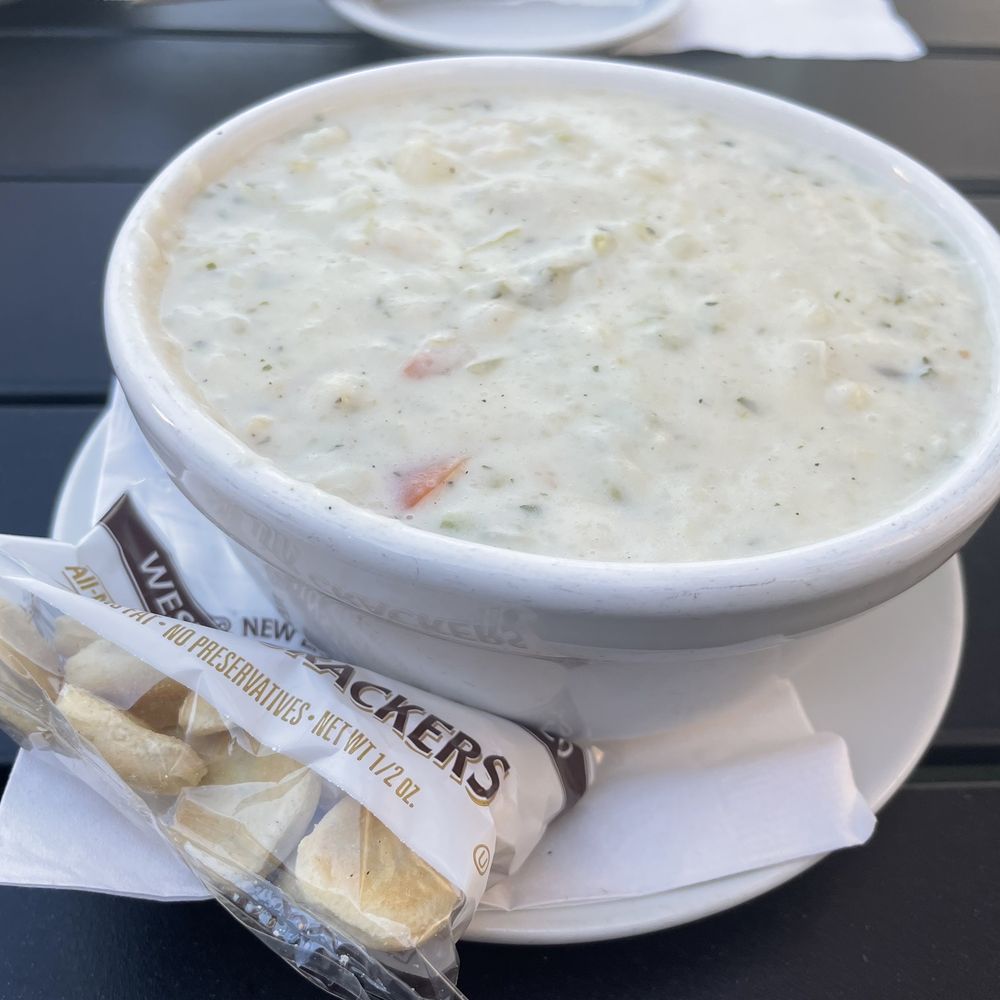 FishBar - New England Clam Chowder - Seafood Near Me - Manhattan Beach, California FishBar - New England Clam Chowder - Seafood Near Me - Manhattan Beach, California
