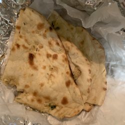 Globe Indian Cuisine - Garlic Naan