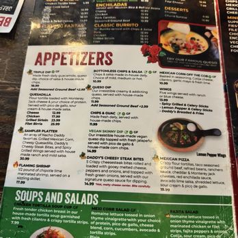 Nacho Daddy - Menu - New American Near Me - Las Vegas, Nevada Nacho Daddy - Menu - New American Near Me - Las Vegas, Nevada