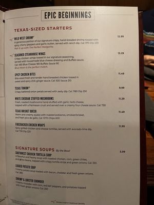 Menu photo 4 LongHorn Steakhouse Spring, TX