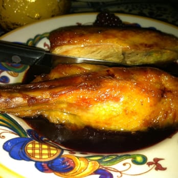 Dali Restaurant & Tapas Bar - Pato Braseado | Maple Leaf Farms Roast Duckling w/Berry Sauce - Spanish Near Me - Somerville, Massachusetts Dali Restaurant & Tapas Bar - Pato Braseado | Maple Leaf Farms Roast Duckling w/Berry Sauce - Spanish Near Me - Somerville, Massachusetts
