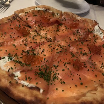 Spago - Smoked salmon pizza - New American Near Me - Las Vegas, Nevada