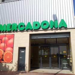 Mercadona - Entrada del mercadona