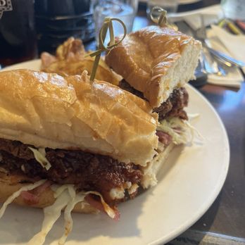 Trails End Taphouse & Restaurant - House made potato chips w/ Honey BBQ southern style fried chicken sandwich. - Sports Bars Near Me - Snohomish, Washington Trails End Taphouse & Restaurant - House made potato chips w/ Honey BBQ southern style fried chicken sandwich. - Sports Bars Near Me - Snohomish, Washington