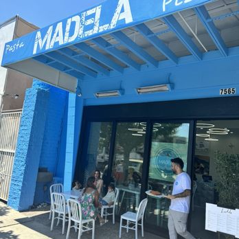 Madela Pizza Pasta - Outside - Pizza Near Me - Los Angeles, California Madela Pizza Pasta - Outside - Pizza Near Me - Los Angeles, California