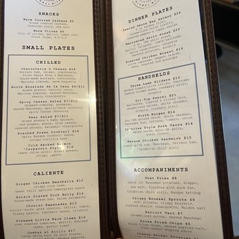 North Bar & Grill - Menu - Bars Near Me - Napa, California