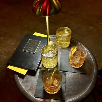 The Vandalist - Our happy hour drinks...two old fashions. - Cocktail Bars Near Me - Whittier, California