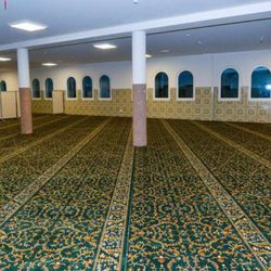 The mosque is a place of peace.