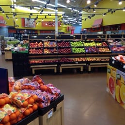Big produce section Big produce section