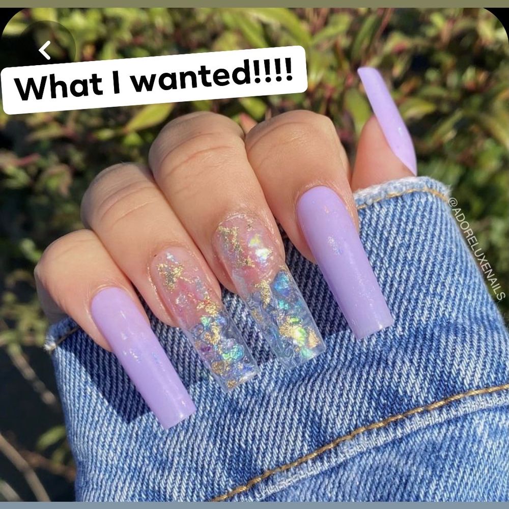 Silver Nails II - What I had asked for - Nail Salons Near Me - Weslaco, Texas Silver Nails II - What I had asked for - Nail Salons Near Me - Weslaco, Texas