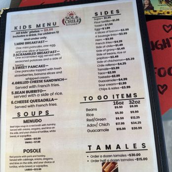 Sol and Chile Kitchen - Breakfast & Brunch Near Me - Belen, New Mexico