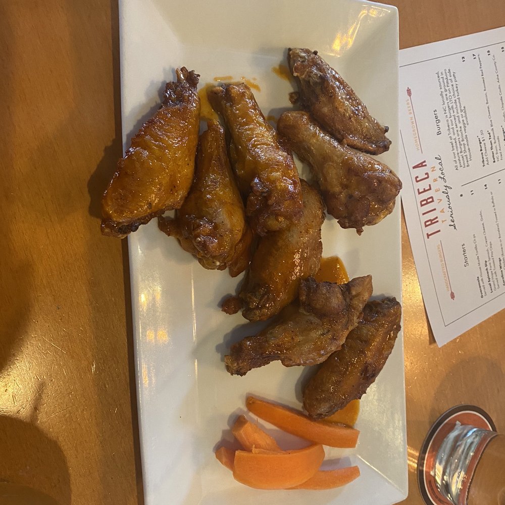 Tribeca Tavern - Honey Sriracha Wings - American Near Me - Cary, North Carolina