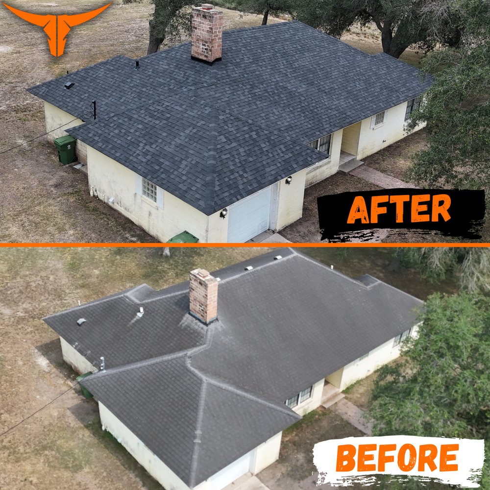 Slide of Longhorn Roofing