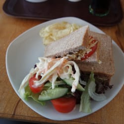 Lochcarron Hotel - Nice cheese sandwich for lunch.