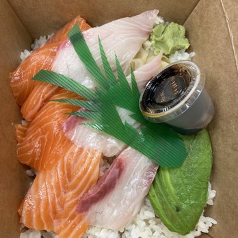 The Rice - Salmon and hamachi donburri - Japanese Near Me - Foothill Ranch, California The Rice - Salmon and hamachi donburri - Japanese Near Me - Foothill Ranch, California