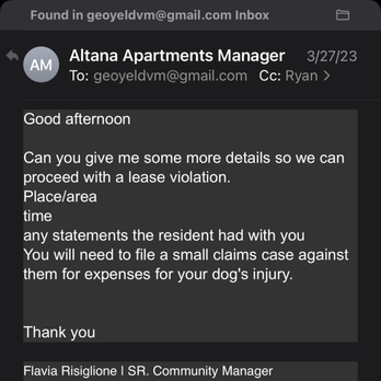 Altana - Altana admitting that the tenant violated their lease - Apartments Near Me - Glendale, California