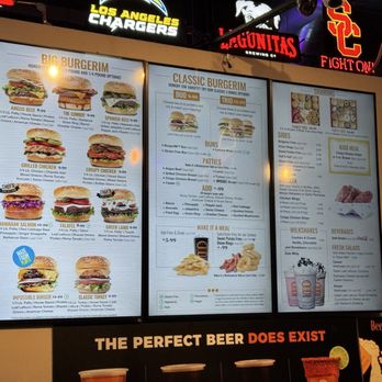 Bar Daddy - Menu - Burgers Near Me - Rancho Cucamonga, California
