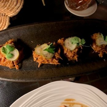Lilian's - Peking Duck Tostada - Seafood Near Me - Rancho Santa Fe, California