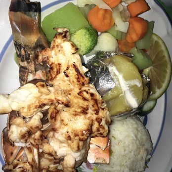 Alberto's - The small lobster tail! - Seafood Near Me - Cozumel, ROO