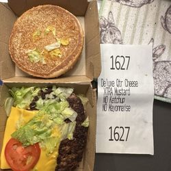 McDonald's - Deluxe QP with cheese?