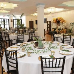 Ikes Grand Hall - Beautifully decorated jungle theme baby shower at IG HALL