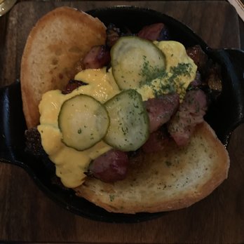 Bosscat Kitchen & Libations - Pastrami "Hot Brown" - New American Near Me - Irvine, California Bosscat Kitchen & Libations - Pastrami "Hot Brown" - New American Near Me - Irvine, California