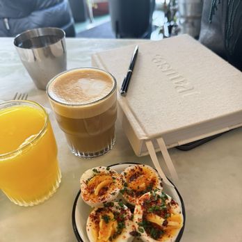 Babas on Cannon - Jammy eggs- don't need the devil as the seasoning is perfection! - Cafes Near Me - Charleston, South Carolina Babas on Cannon - Jammy eggs- don't need the devil as the seasoning is perfection! - Cafes Near Me - Charleston, South Carolina