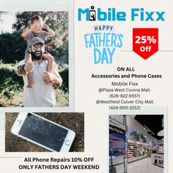 The Fix - Culver City - Happy Father's Day  Visit our store today to get your Father a gift or fix his device we have cases for all model phones Mobile Fixx....