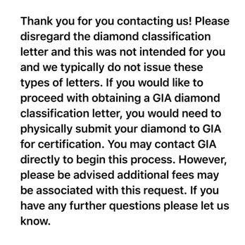 With Clarity - Their email saying it's not our responsibility, we don't care what to do with this wrong report, bye bye - Jewelry Near Me - New York, New York With Clarity - Their email saying it's not our responsibility, we don't care what to do with this wrong report, bye bye - Jewelry Near Me - New York, New York
