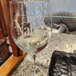 Nails Uncorked Amazon - Wine is $6 a glass but it's a generous amount.