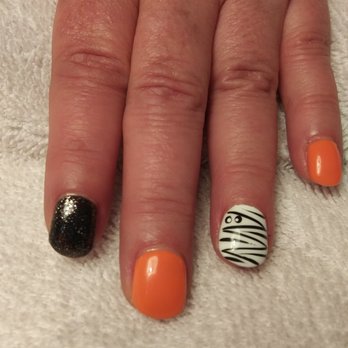 Magic Nails - Halloween mummy - Nail Salons Near Me - Powell, Wyoming