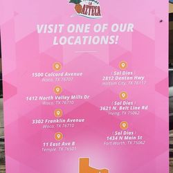 Helados la Azteca - Location list