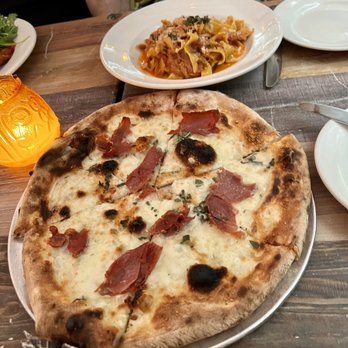 Ainslie - House Made Pappardelle & pizza with prosciutto - Beer Gardens Near Me - Brooklyn, New York Ainslie - House Made Pappardelle & pizza with prosciutto - Beer Gardens Near Me - Brooklyn, New York