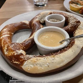 Schroeder's - Giant Pretzel plus beer cheese - Pubs Near Me - San Francisco, California Schroeder's - Giant Pretzel plus beer cheese - Pubs Near Me - San Francisco, California