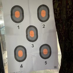 Calibers - Not bad for someone that hasn't shot in a long time!  Of course it was close! Lol
