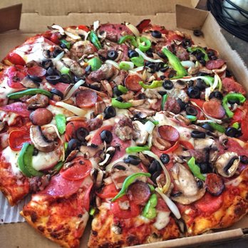 Mountain Mike's Pizza - The Mt Everest Combination Pizza - Pizza Near Me - Mountain View, California Mountain Mike's Pizza - The Mt Everest Combination Pizza - Pizza Near Me - Mountain View, California