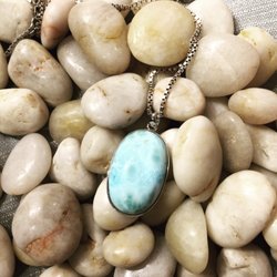 Larimar necklace