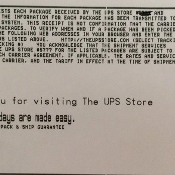 The UPS Store - Get your receipt! Posted with review 08/19/22 - Printing Services Near Me - New York, New York The UPS Store - Get your receipt! Posted with review 08/19/22 - Printing Services Near Me - New York, New York