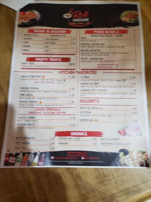 Menu photo 2 Roll House Sushi Grill Go Magnolia, TX