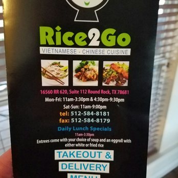 Rice2Go - Chinese Near Me - Round Rock, Texas Rice2Go - Chinese Near Me - Round Rock, Texas